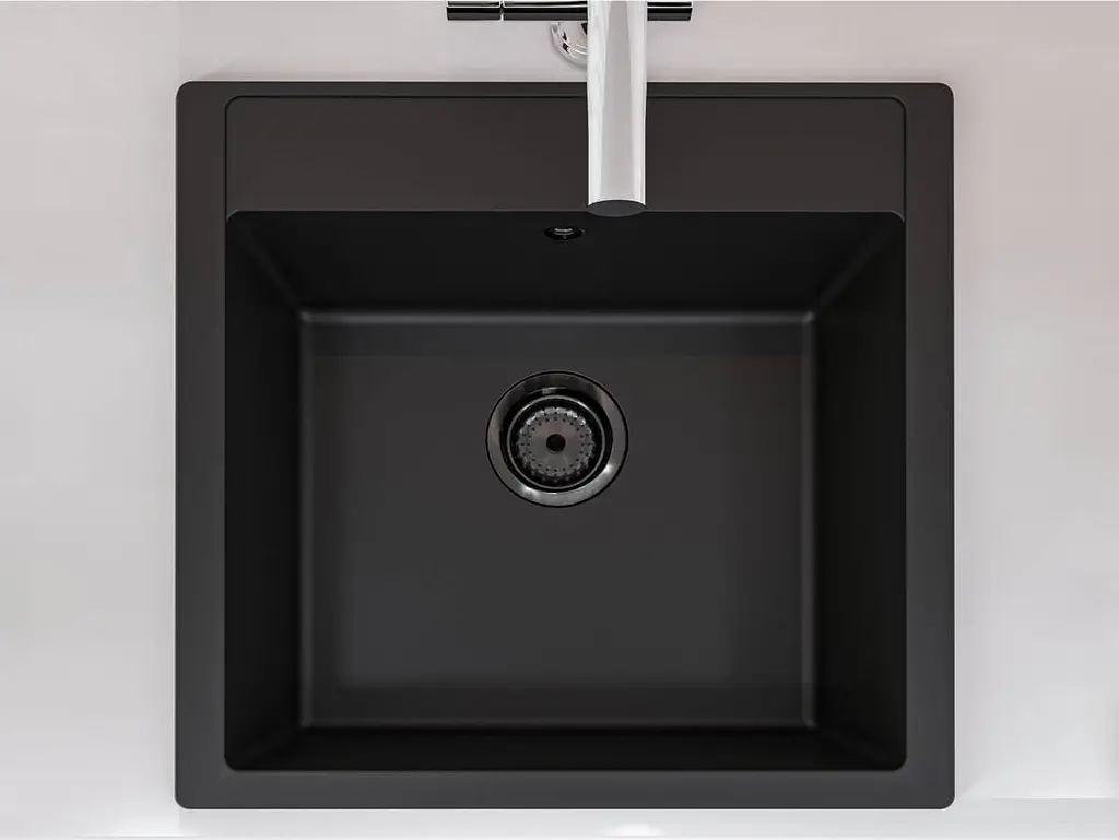 Кухонна мийка Miraggio BODRUM 510 black (0002245) Граніт, Врізна, Чорний - фото 7