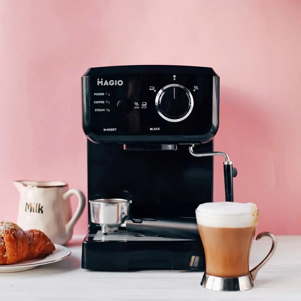 Кавоварка еспресо Magio MG-962, 1140 Вт 15 бар 1.25 л (962МG) - фото 7