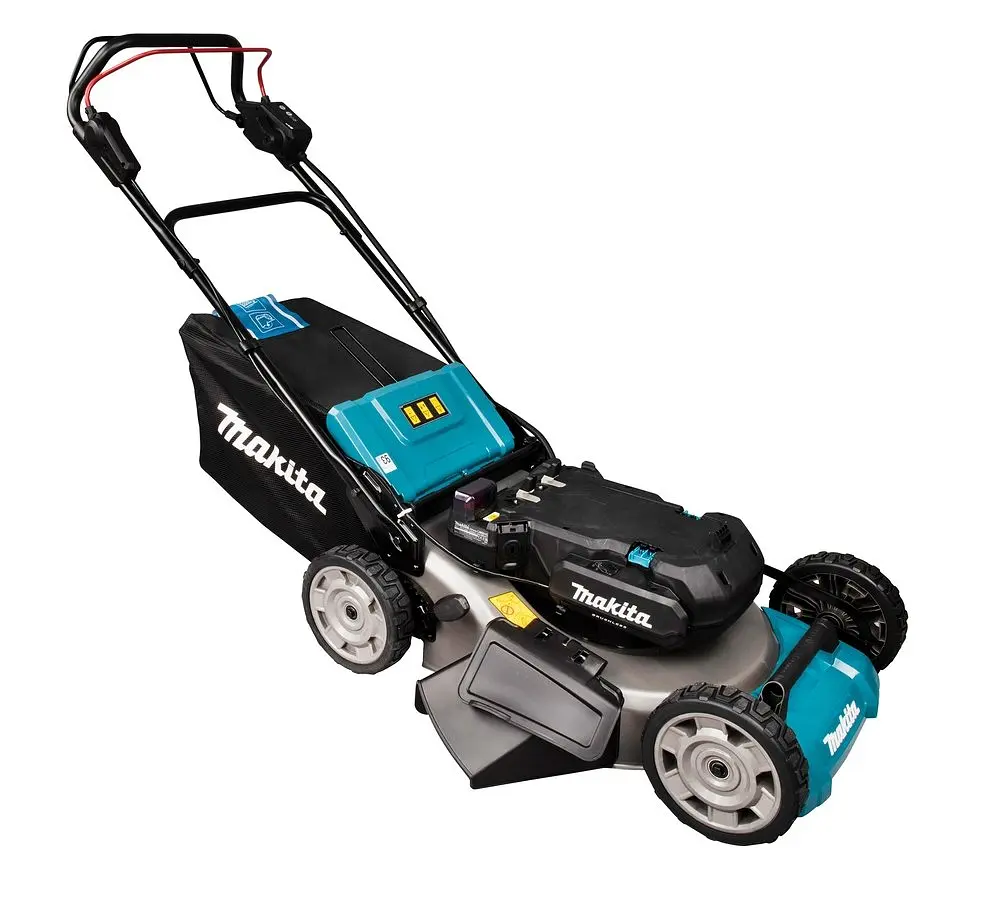 Газонокосарка акумуляторна самохідна Makita LM001CZ (53 см, 20-100 мм, 70 л, BL, PDC, без акумулятора та зарядного пристрою) - фото 3