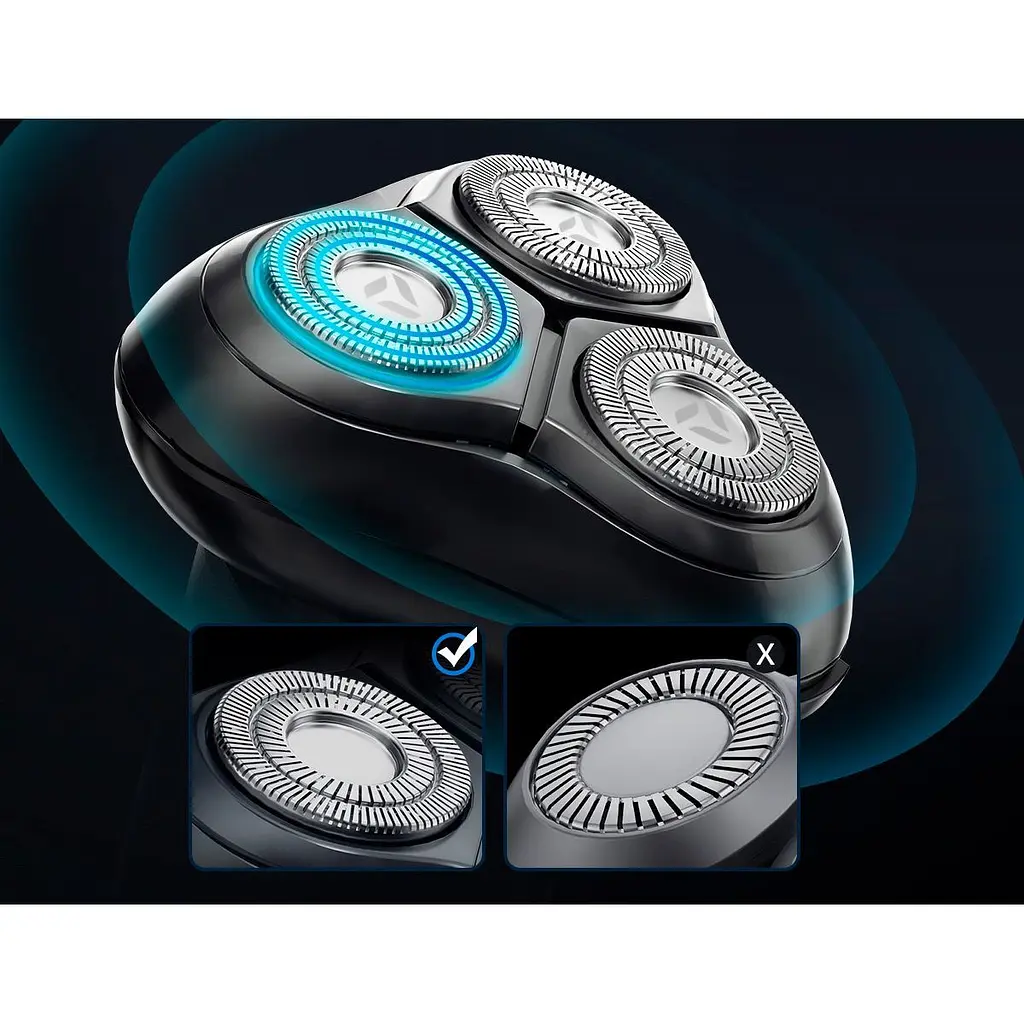 Электробритва Enchen BlackStone 8 Black [133501] - фото 4