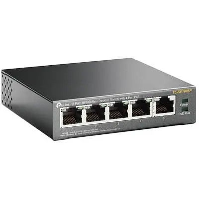 Комутатор мережевий TP-Link TL-SF1005P - фото 2