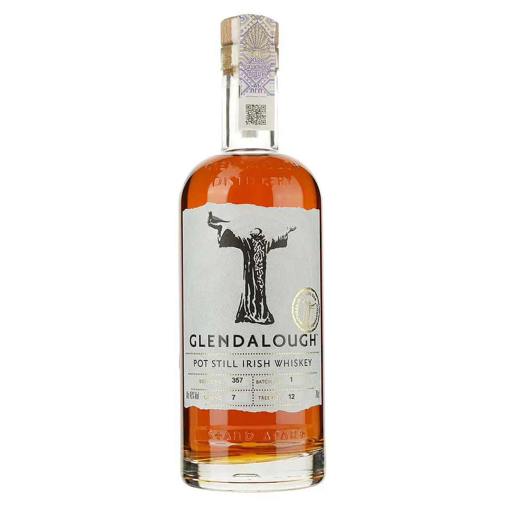 Виски Glendalough Pot Still Irish Whiskey, 43%, 0,7 л (8000019823463) - фото 2