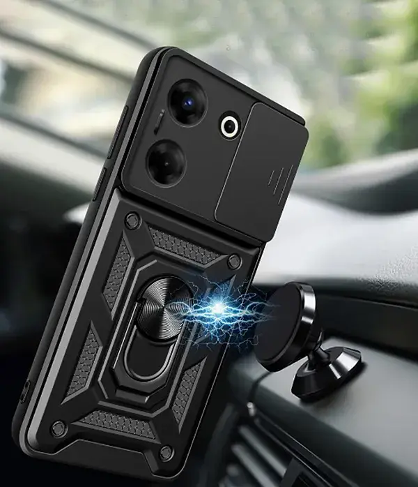 Панель BeCover Military для Tecno Camon 20 Pro (CK7n) Black (710003) - фото 5