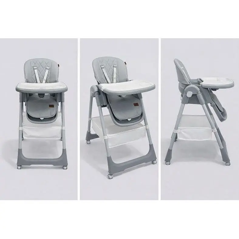 Стул для кормления ребенка VELANO Nexi, light grey - фото 2