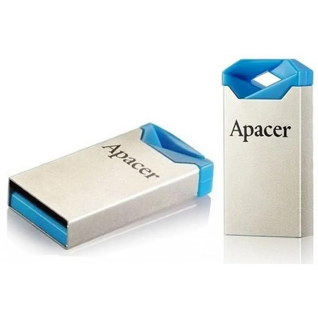 USB-флешнакопичувач Apacer 64GB AH111 синій USB 2.0 (AP64GAH111U-1) - фото 4