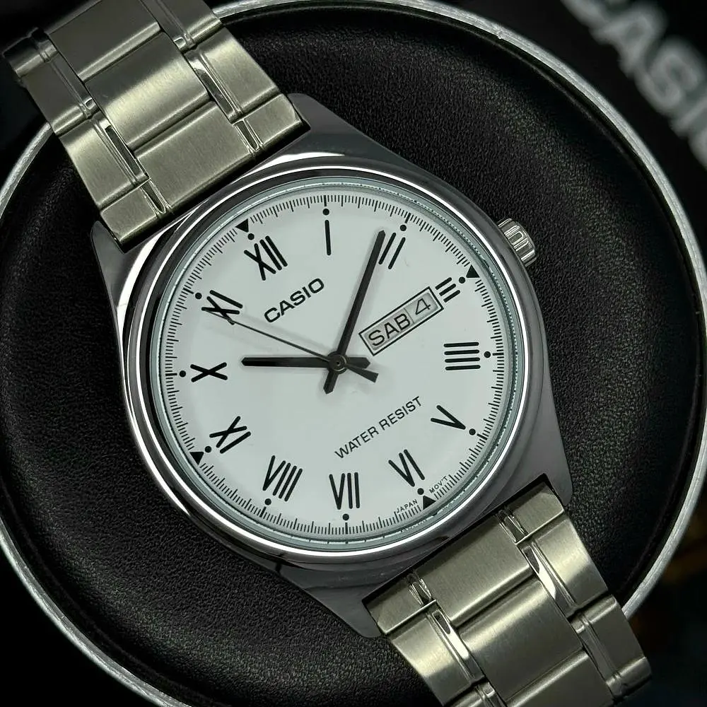 Чоловічий годинник Casio MTP-V006D-7B2 Сріблястий ( AT1141-0195 ) - фото 4