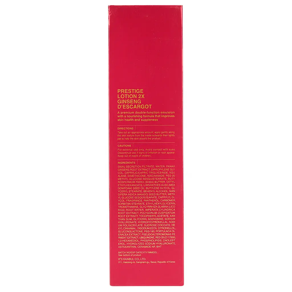 Лосьон для лица It's Skin D'Escargot Prestige Lotion 2x Ginseng, 140 мл - фото 4