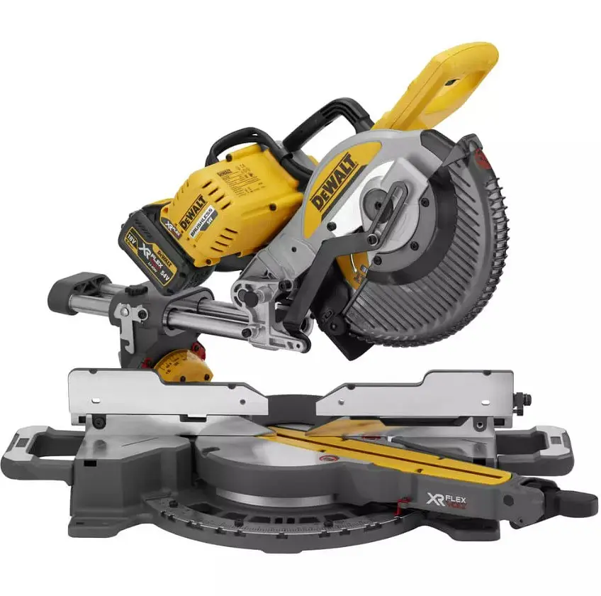 Пила торцювальна акумуляторна DeWalt з АКБ та ЗП DCS727T2 - фото 2
