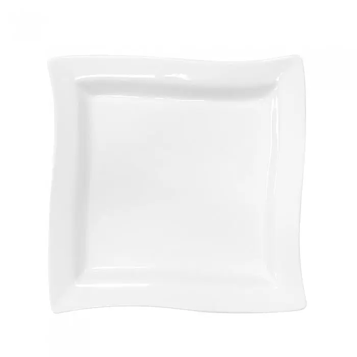Тарілка мілка Helfer, квадратна, 25х25 см (21-04-052) - фото 2
