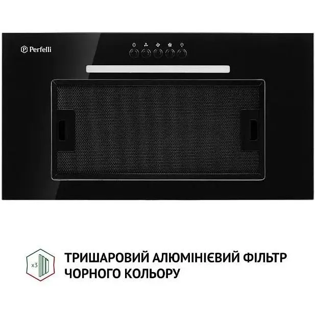 Витяжка вбудована Perfelli BI 5256 BL 700 LED - фото 4
