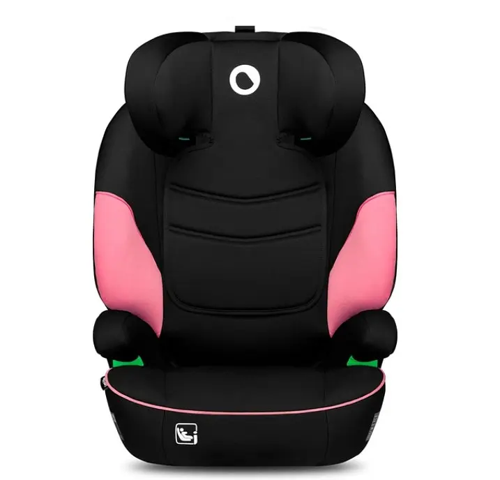 Автокресло Lionelo Lars I-Size Pink Baby, 15-36 кг, черное с розовым (LO-LARS I-SIZE PINK BABY) - фото 4