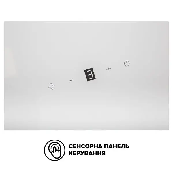 Витяжка Interline FLOW WH A/60/GL/M - фото 9
