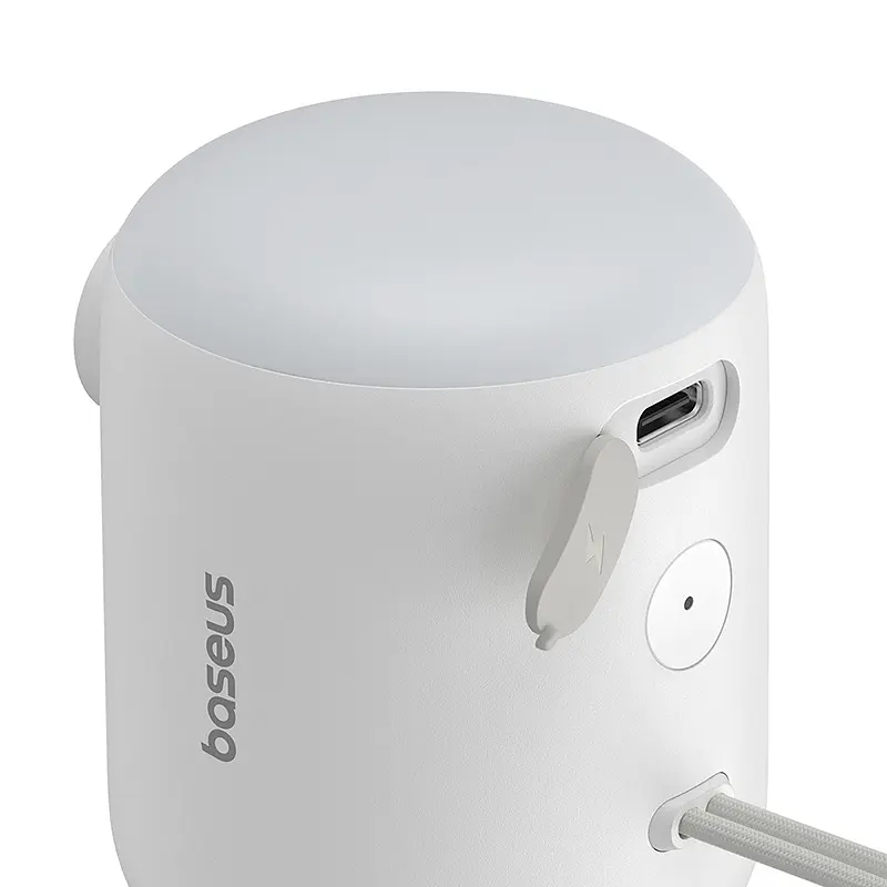 Портативний насос для матраців Baseus PocketGo Portable Air Pump Stellar White (C11157700221-00) - фото 8