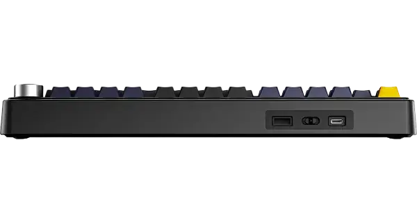 Клавіатура бездротова Aula F75 Gasket Greywood V3 RGB Black (6948391208626) - фото 3