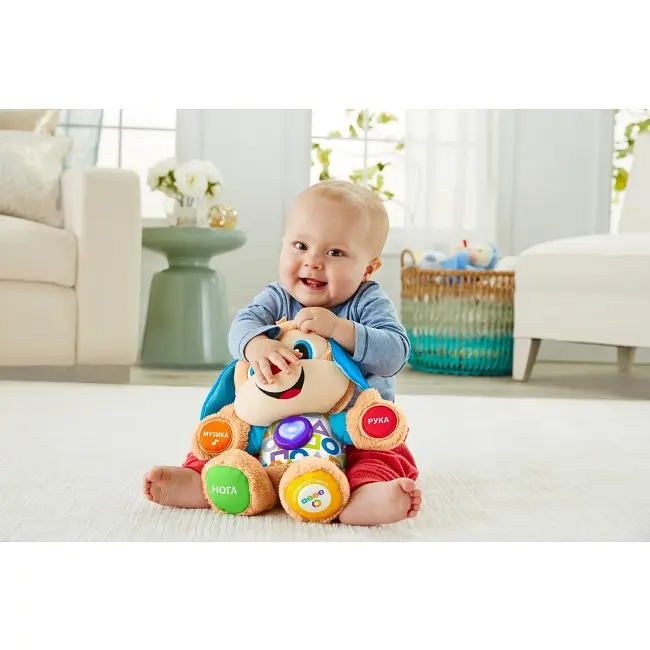 Розвиваюча іграшка Fisher-Price Розумне цуценя з технологією Smart Stages, укр. мова (FPN91) - фото 3