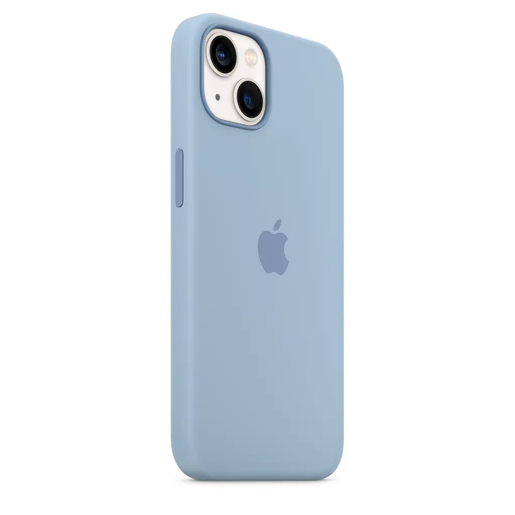 Чохол Silicone Case з MagSafe для Apple iPhone 13 (6.1) (Blue Fog) ААА [69874] - фото 2