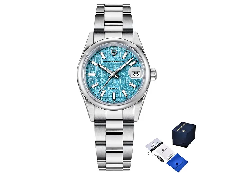 Жіночий наручний годинник PD-1794L Silver-Blue Pagani Design acs0031223 - фото 2