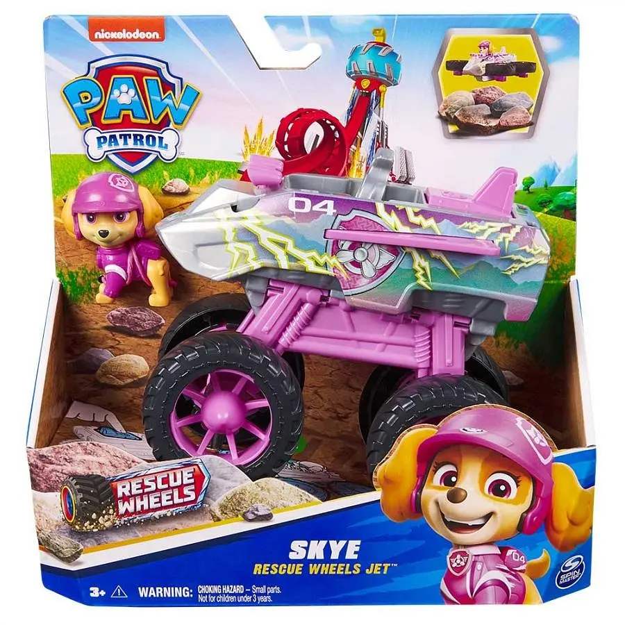Ігровий набір Paw Patrol Великий рятувальний автомобіль-трансформер з водієм Скай (SM17776/6069303) - фото 2