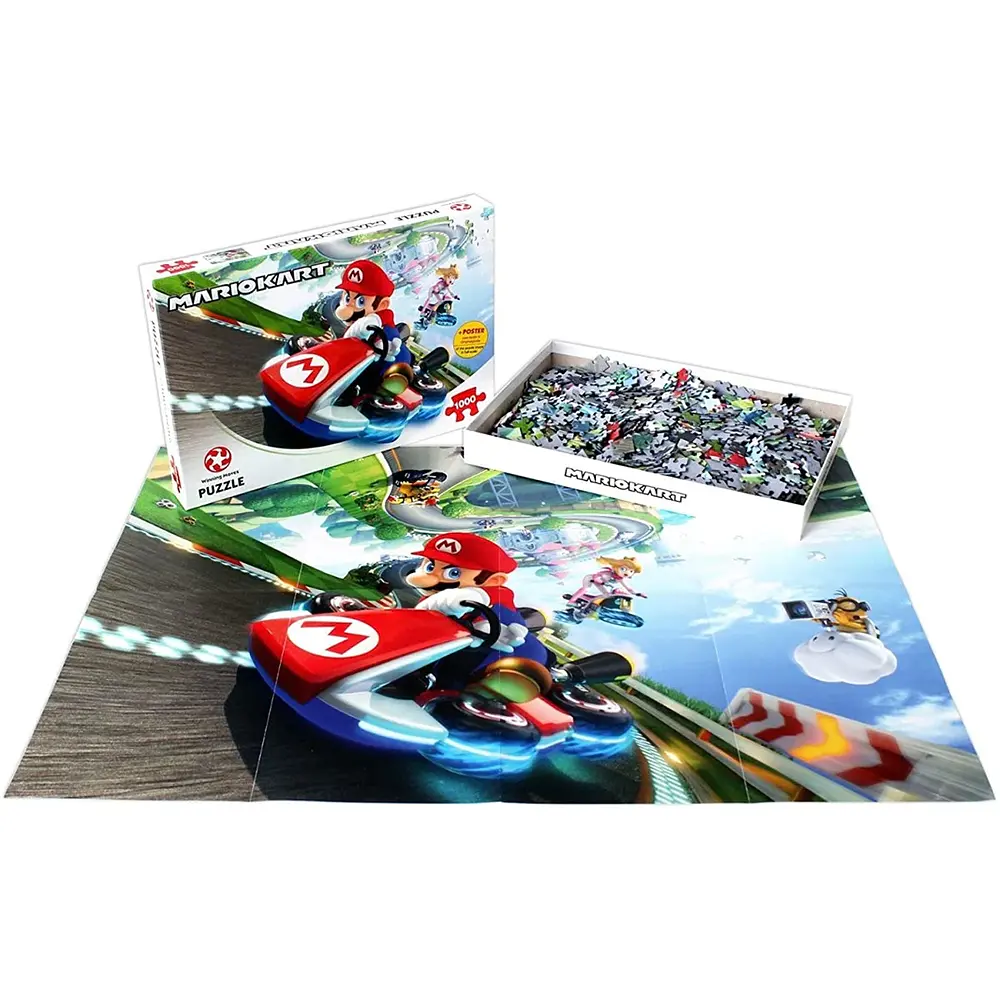 Пазл SUPER MARIO Kart - Funracer 1000 ел. - фото 2