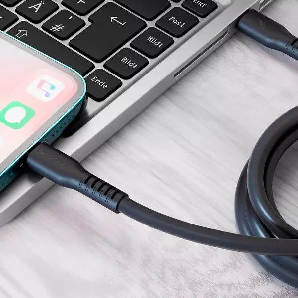 Кабель Proove Eternal USB-C to Lightning 27W 1m Black (CCET27002101) [131012] - фото 3