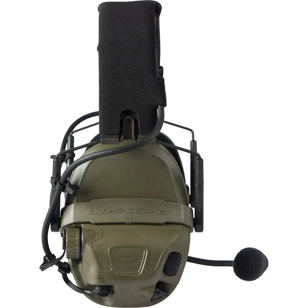 Наушники Ops-Core AMP Communication Headset-Connectorized NFMI активные верхний держатель Ranger Green - фото 3