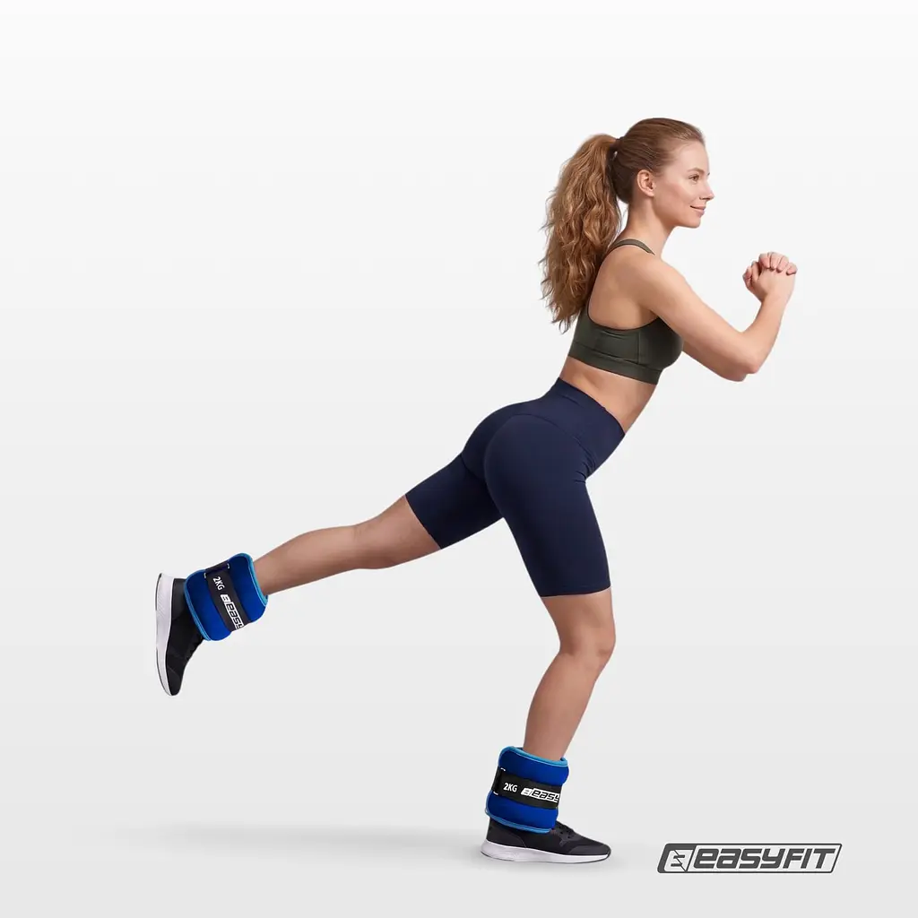Обтяжувачі EasyFit Comfort 2 кг для ніг та рук з металом (пара) - фото 2