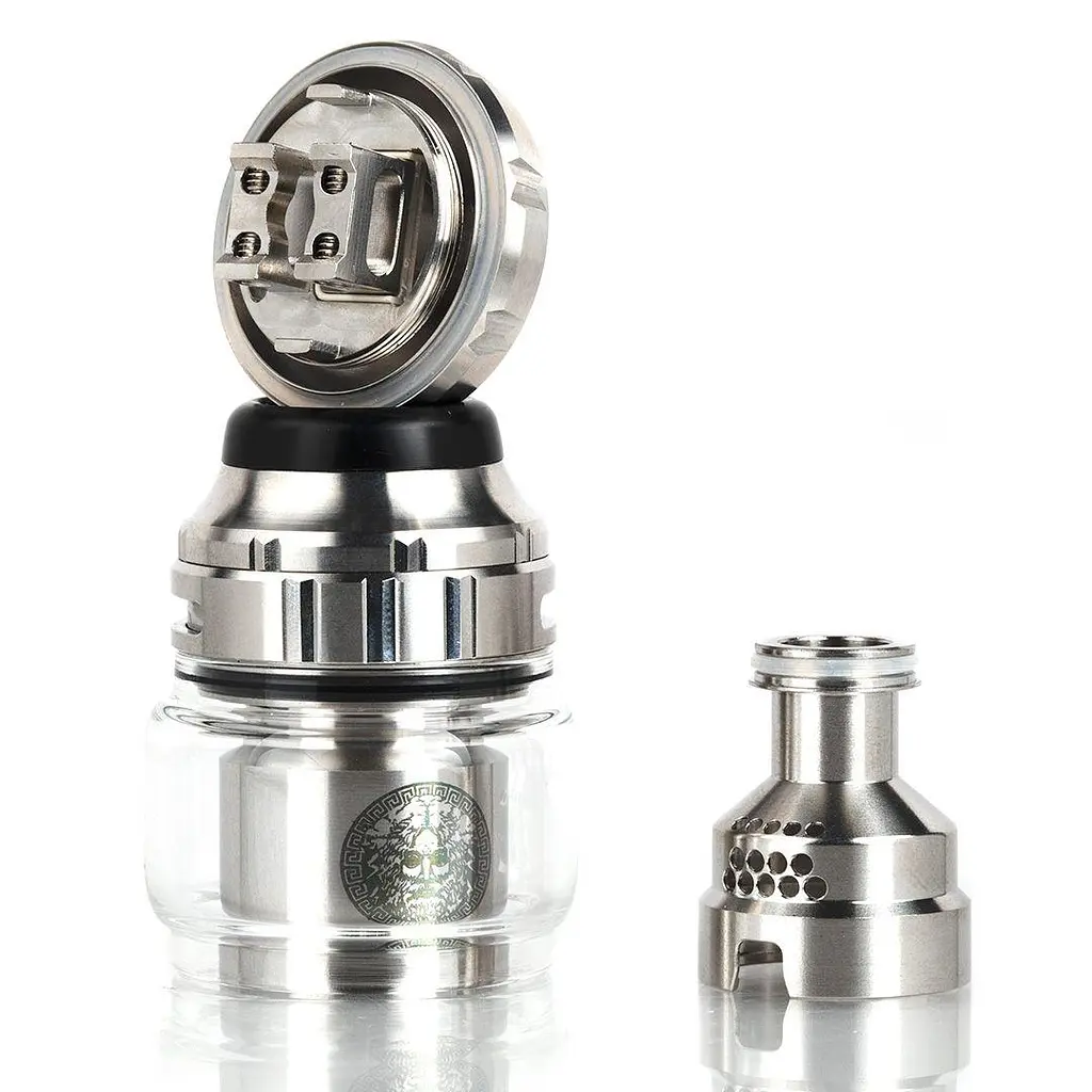 Атомайзер бак для вейпа Zeus Х RTA 25mm 4.5ml Silver (am399) - фото 5