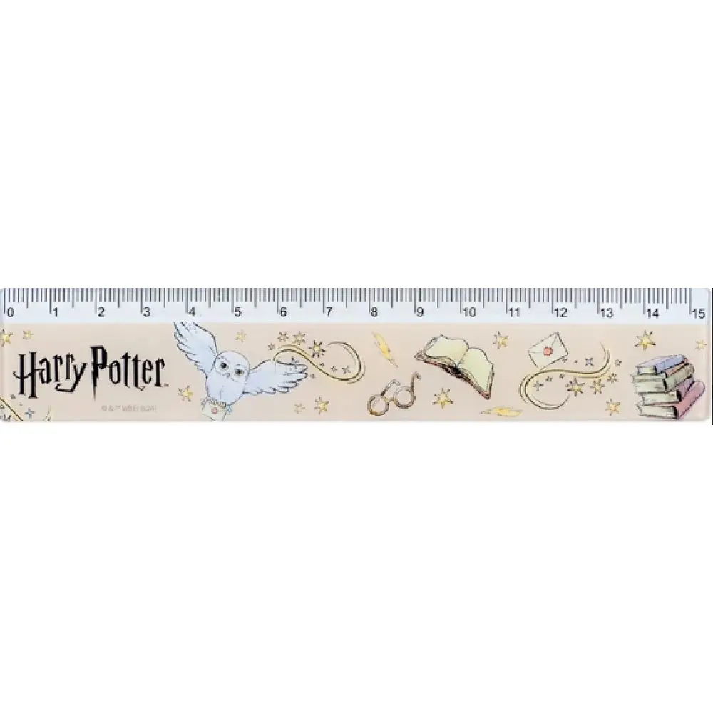 Лінійка пласт. 15см "Kite" №HP24-090 Harry Potter
