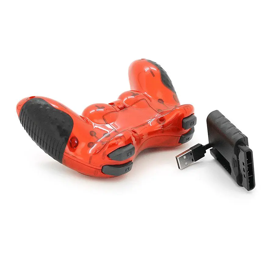 Геймпад бездротовий джойстик Voltronic HJ041R PC/PS3/Android/Android TV Red - фото 4