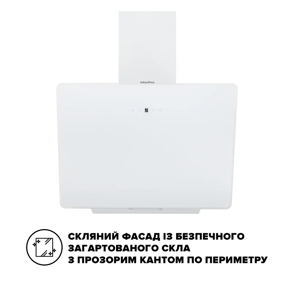Витяжка Interline FLOW WH A/60/GL/M - фото 3