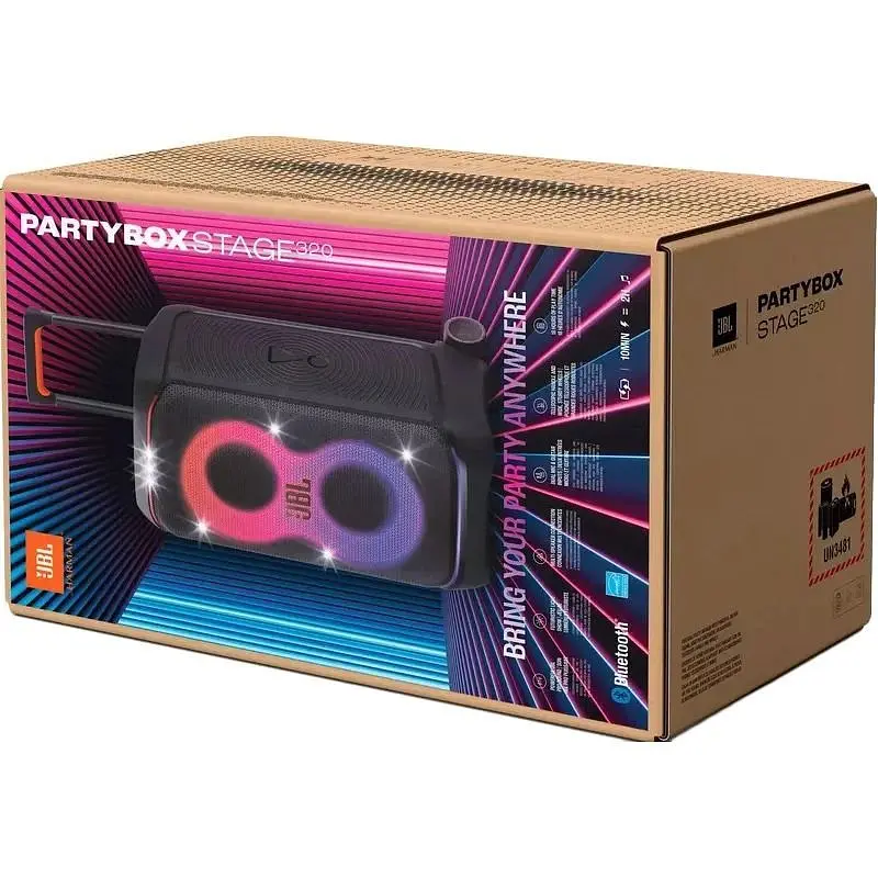 Акустична система JBL PartyBox Stage 320 (JBLPBSTAGE320EP) - фото 2