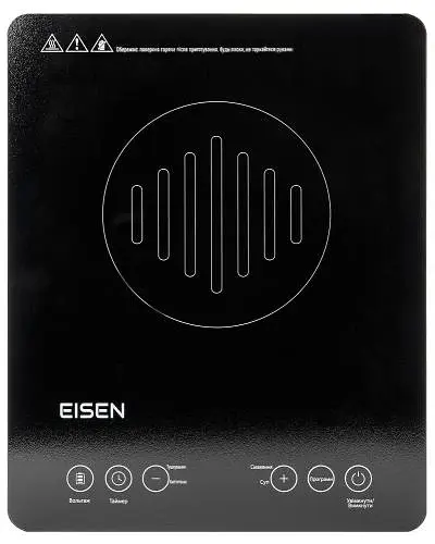 Настільна плита EIP-335S Slim Black 2000W Eisen teh0020033 - фото 2