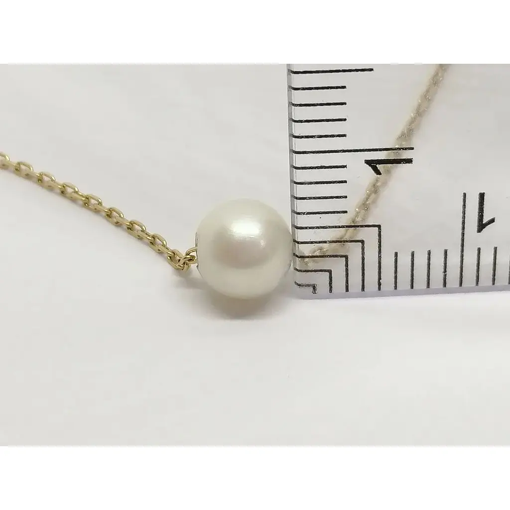 Золоте кольє Імперія золота з перлами. ПК320И 40 - фото 5