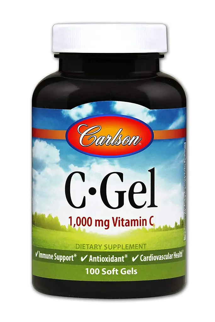 Вітамін C, C-Gel, 1000 мг, 100 гелевих капсул Carlson vit0001386