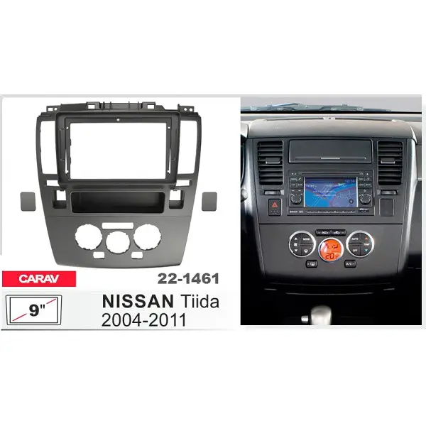 Переходная рамка Nissan Tiida, Versa Carav 22-1461 - фото 4