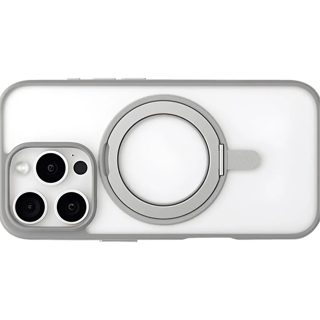 Чохол Blueo Frosted Magnetic Case Rotatable Stand with MagSafe для Apple iPhone 16 Pro Max Grey (BL037-I16PMGRY) [115140] - фото 2