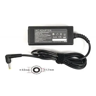 Блок живлення до ноутбуку PowerPlant HP 220V, 19V 40W 2.1A (4.0*1.7) (HP40F4017) - фото 2