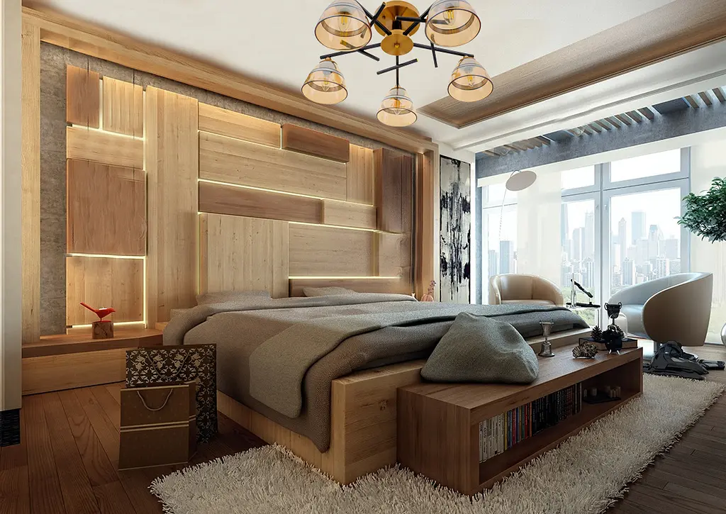 Люстра потолочная Brille в спальню E27 60W BK (LK-714S/5) - фото 4