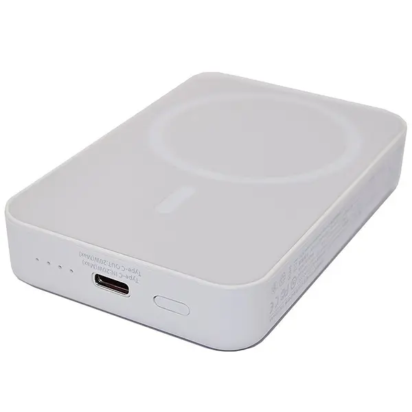 Павербанк Remax RPP-65 10000 мАг до 20 Вт USB-C MagSafe PD QC Білий (1246)