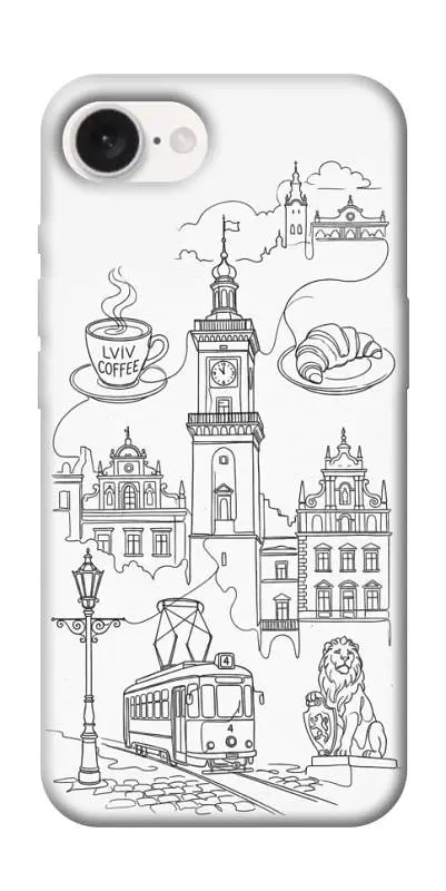 TPU чехол Demsky Lviv spirit для Apple iPhone 16e (6.1")