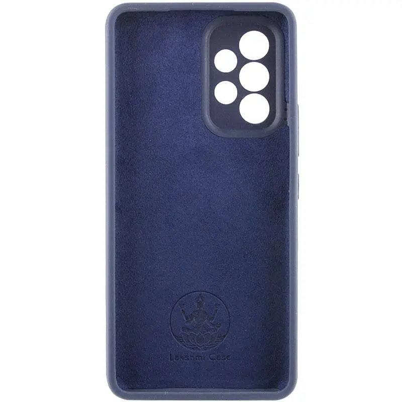 Чехол Silicone Cover Lakshmi Full Camera (AAA) для Samsung Galaxy A32 5G Темно-синий / Midnight blue - фото 3