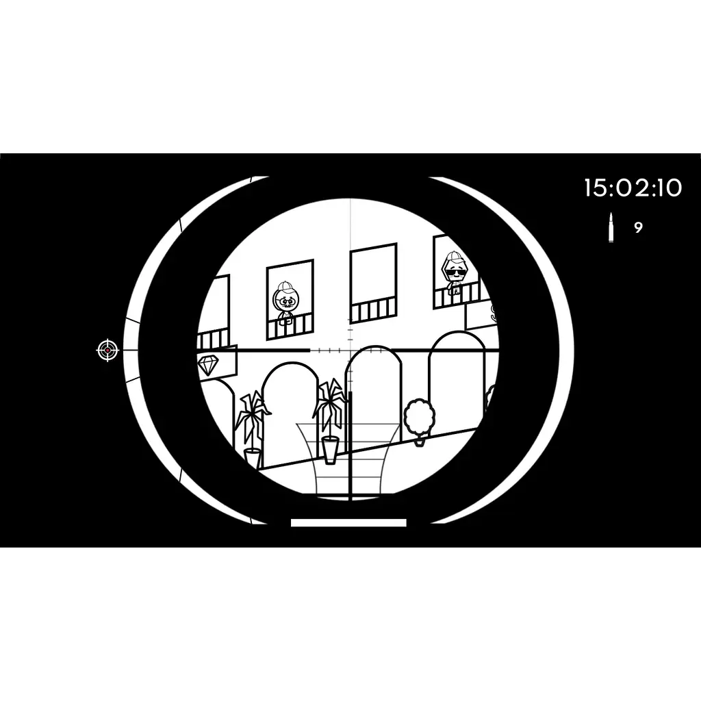Ключ активации Microsoft Geometric Sniper - Blood in Paris для Xbox One/Series S/X - фото 11