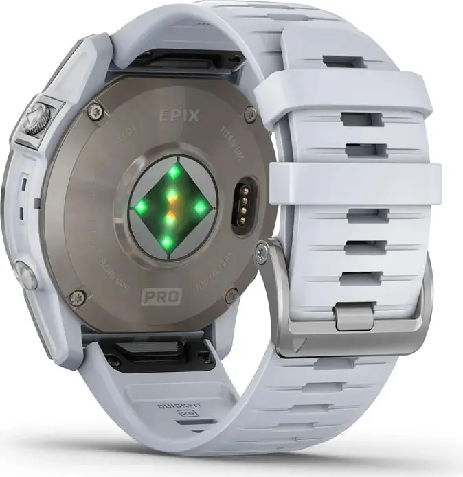 Смарт-годинник Garmin Epix Pro [Gen 2] Sapphire Edition 51mm Titanium with Whitestone Band [010-02804-10] [86531] - фото 3