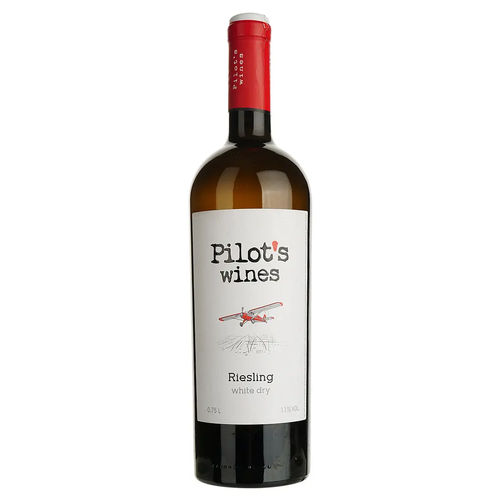 Вино Pilot’s Wines Riesling белое сухое 0.75 л - фото 1