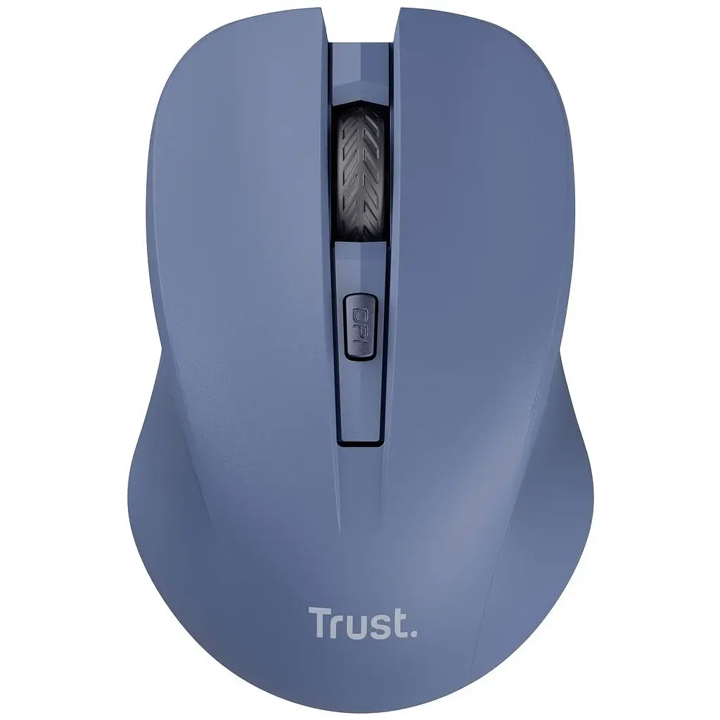 Мишка Trust Mydo Silent Wireless Blue (25041) - фото 2