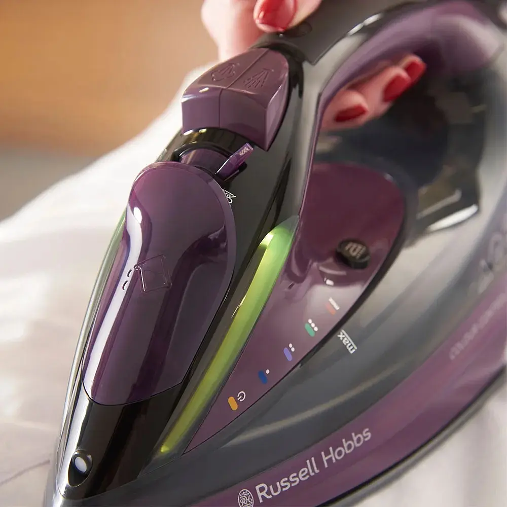 Утюг Russell Hobbs Colour Control Pro Ultra 2800 Вт серо-фиолетовый (27281-56) - фото 5