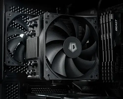 Кулер для процесора SE-214-XT Black, Intel: 1851/1700/1200/115x, AMD: AM5/AM4, 124×72×151 ID-Cooling teh0027903 - фото 6