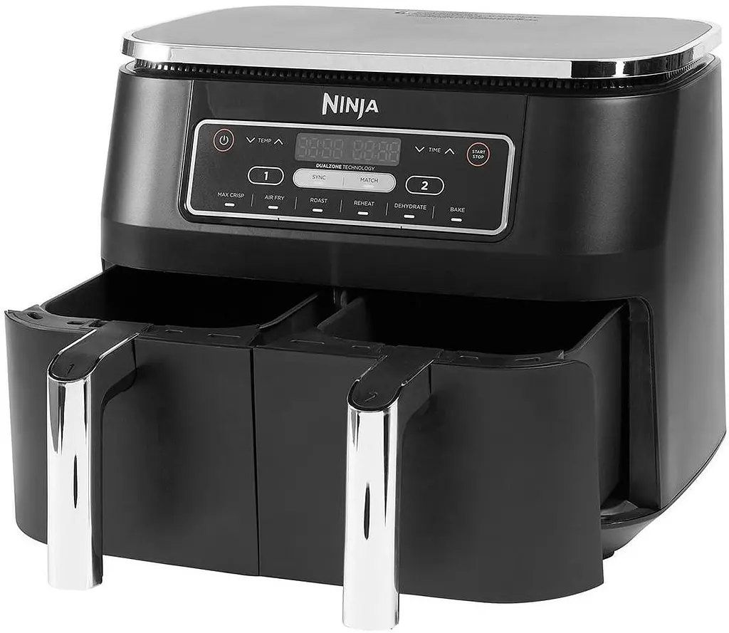 Мультипечь (аэрофритюрница) NINJA Air Fryer Dual zone AF300EU - фото 4