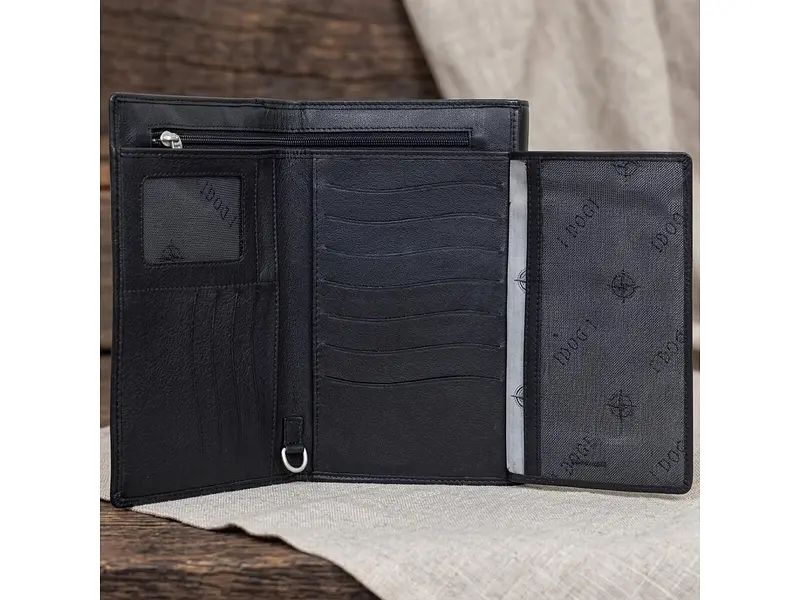 Портмоне-клатч унісекс Cortina 5073 nero чорне 19×12 см TONY PEROTTI acs0032620 - фото 5