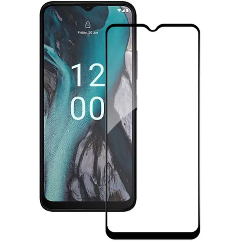Скло захисне ACCLAB Full Glue Nokia C22 Black (1283126582271) - фото 2